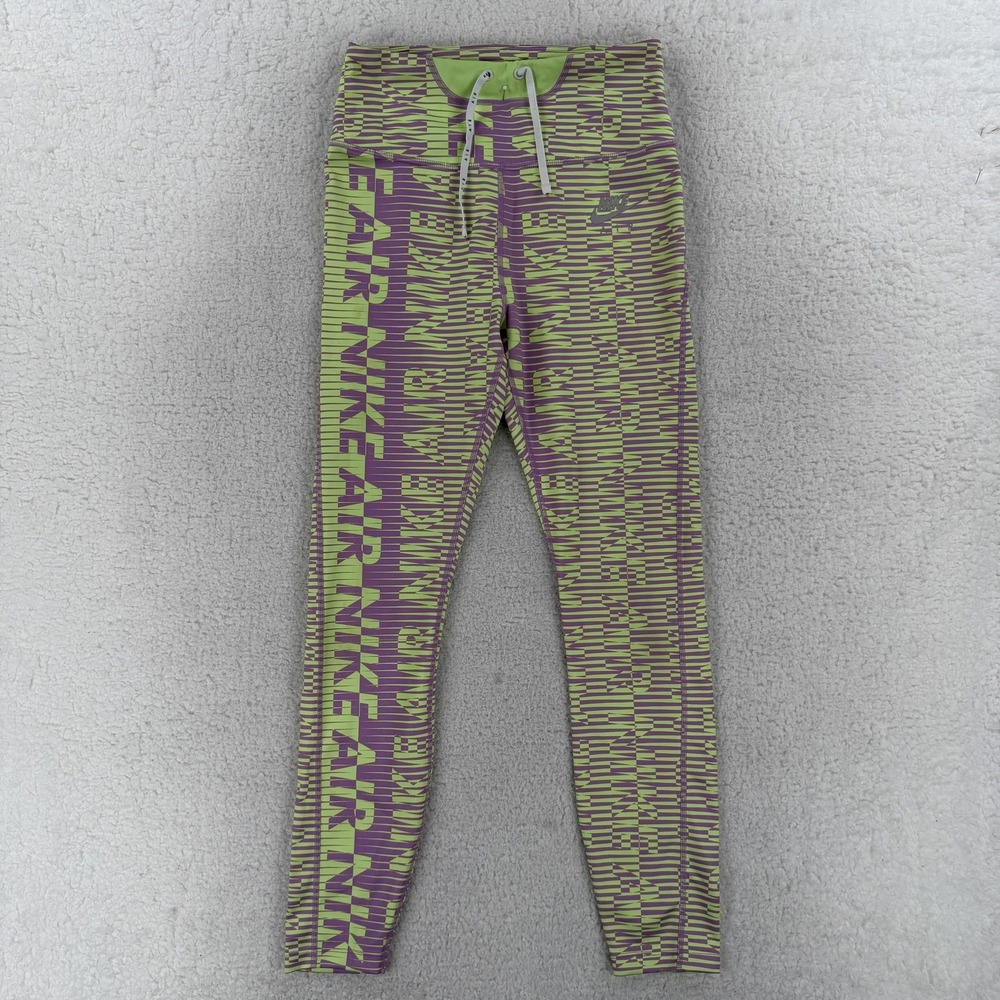 Nike Leggings Womens‎ Small Green Nike Air Dri-FIT Compression Pants CZ9388-345